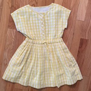 Primary gingham dress